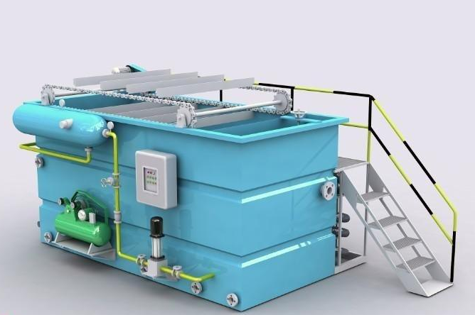 氣浮機選型，溶氣氣浮機，溶氣氣浮機定制-樂中環(huán)保